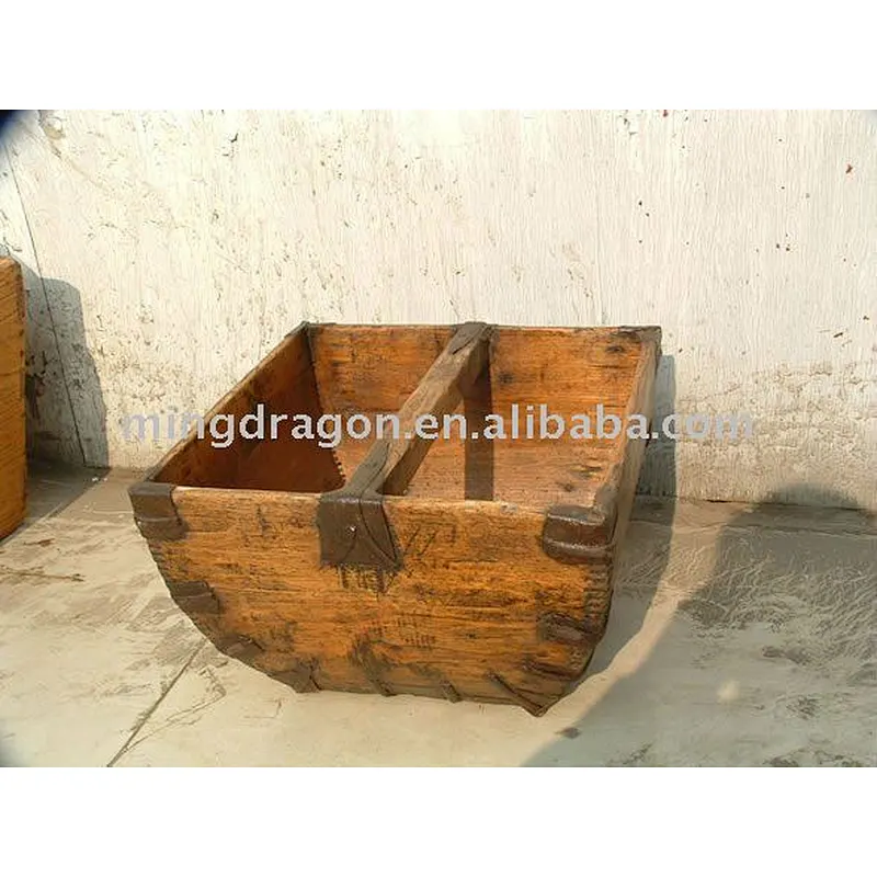 Chinese antique wooden storage box