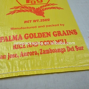 High Quality 25Kg 30kg 50kg Wheat,Flour,Rice PP Woven Packing Bags