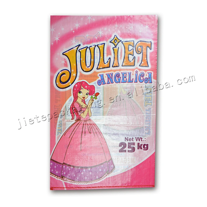 25kg transparent plastic bopp laminated and printing pp woven jasmine rice thailand bag