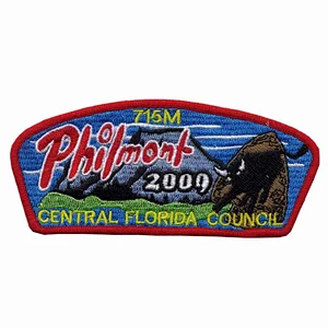 Full embroidered patch merrow border iron on backing