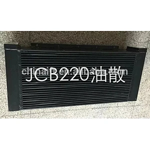 Excavator JS220 hydraulic oil cooler for sale