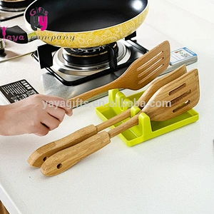 High Quality Food Grade Heat Resistant Silicone Kitchen Utensil Set Rest