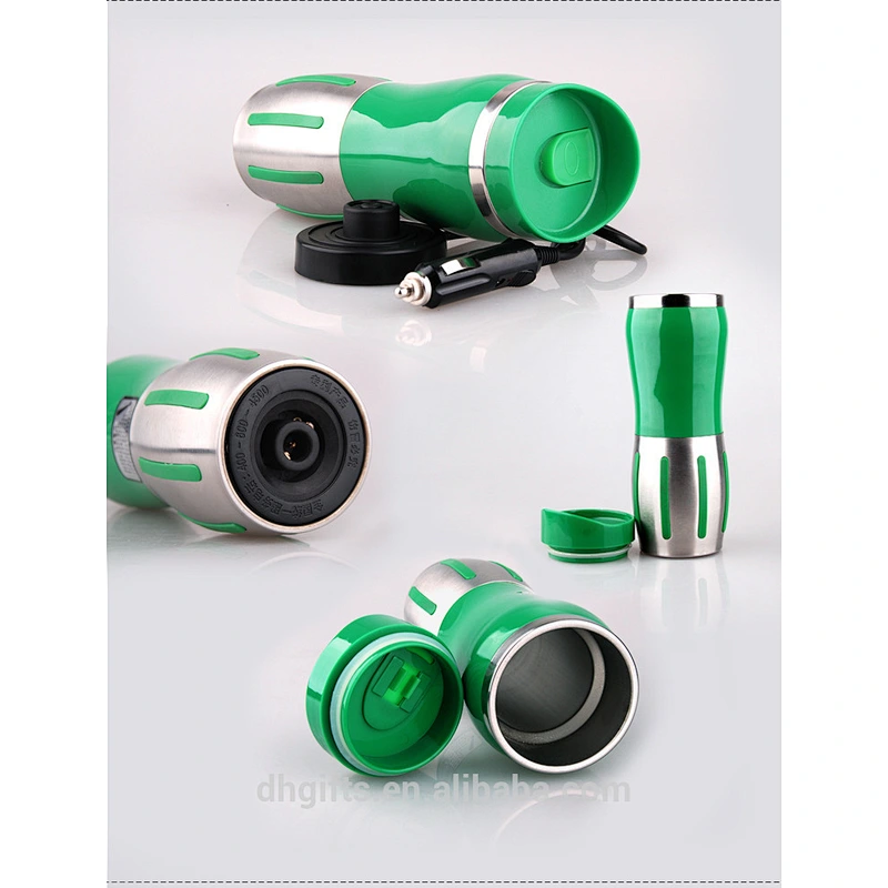 12V 400ml Car Travel Auto Stainless Steel Heating Electric Vacuum Flasks