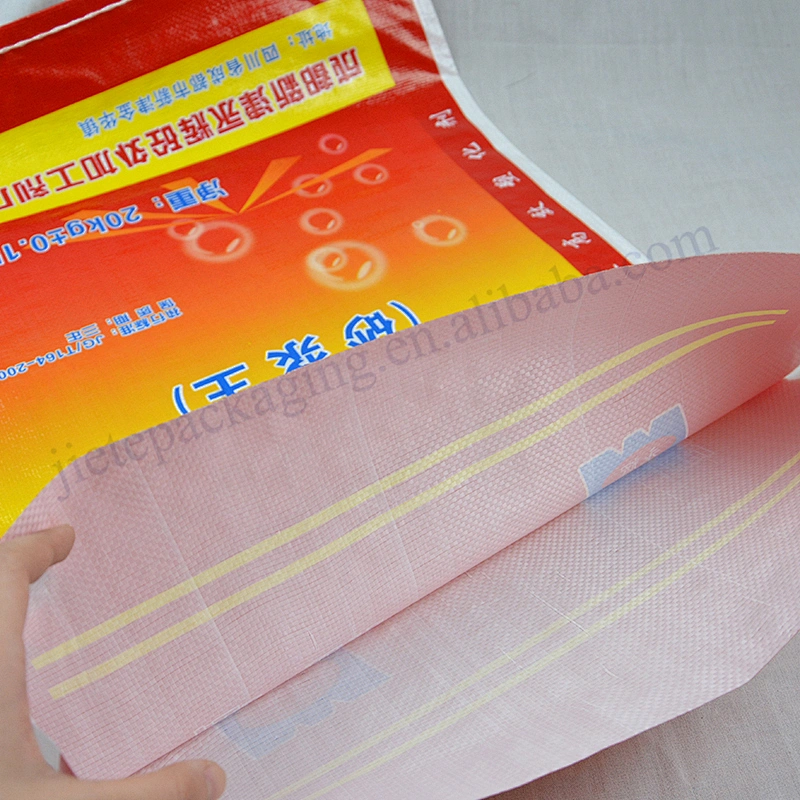 20kg bopp laminated empty pp woven cement bag for mortar,plaster,tile adhesive