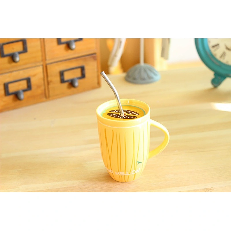Creative with colorful design ceramic coffee mug