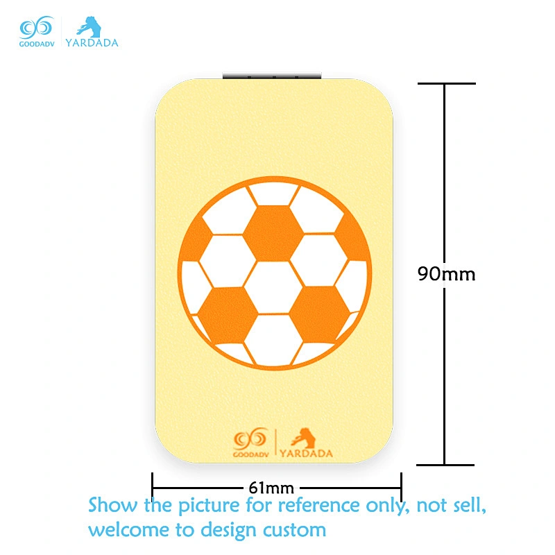 Rectangular cute girls make-up mirror, fashion, portable folding mirror, high quality custom design.