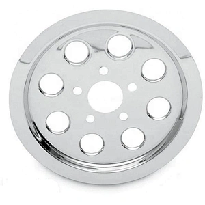 Custom aluminum Rear Drive-Belt Pulley Inserts for harley