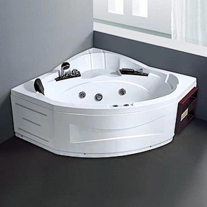 Hot selling portable corner hot tubs one person outdoor bathtub