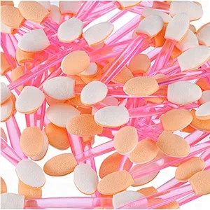 Double-Ended Makeup Eyeshadow Brush Applicator Set