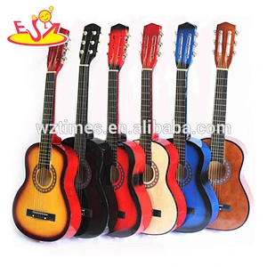 wholesale unique wooden children's guitar newly wooden children's guitar W07H025