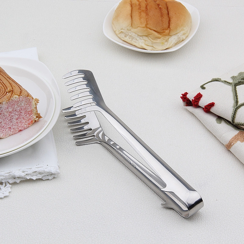 Recyclable Stainless Steel Pp 18/10 Tongs
