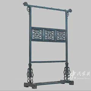 Ming and Qing Dynasties of Chinese classical furniture carved wood coat rack hangers