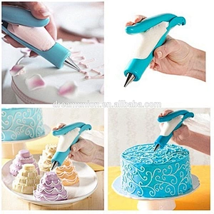 Cake Decorating Pen Tool Kit Pastry Bag DIY Deco Tools Icing Piping Bags Bake