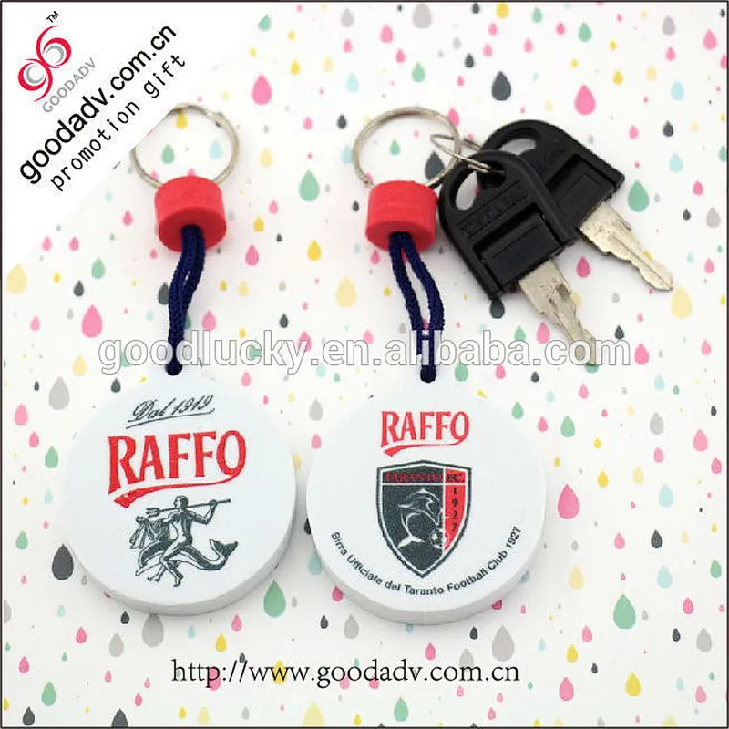 Manufacturers build new design EVA Keychain / fashion accessories EVA foam key chain