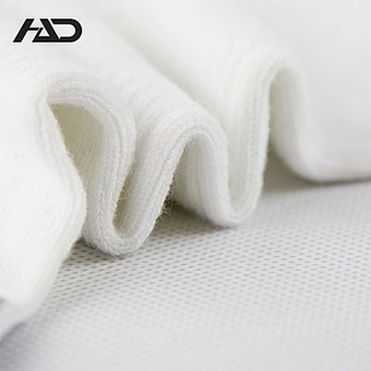 cotton half terry jacquard sport socks