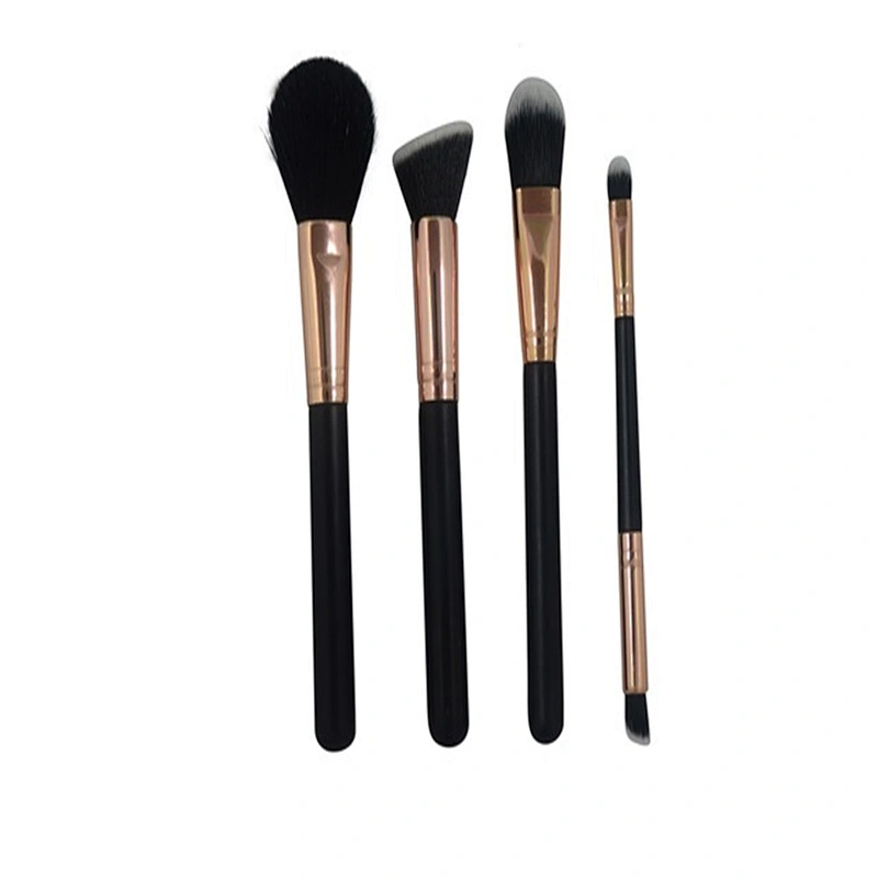 High quality pro brand for beauty own brushes set 4 pcs makeup brush