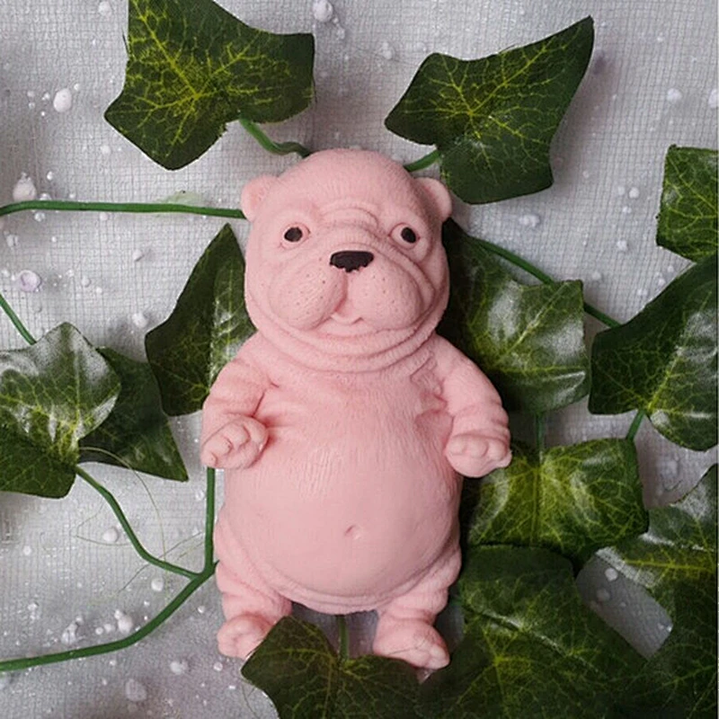 3D silicone mold Puppy for soap, candle, chocolate making