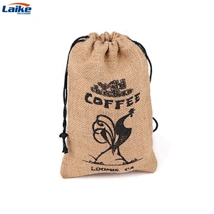 Wholesale Tote bag custom printed jute Wine Bag Jute Wine Bottle Bags jute hessian bags