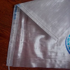 Durable plastic pouch pp woven metal pipe packaging bag