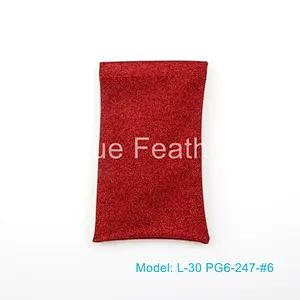 Sparking Paillette Coloured Soft PU Leather Sunglasses Pouch