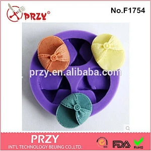 2015 hotsale mini shoes gum paste silicone fondant mold