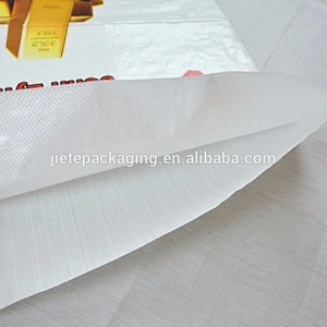 plastic grain, flour, rice, wheat, fertilizer pp woven packing bag 50kg