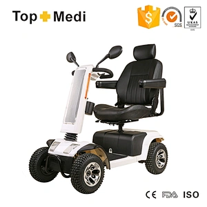 Newly four wheel fast outdoor mobility scooter for adults shopping scooter
