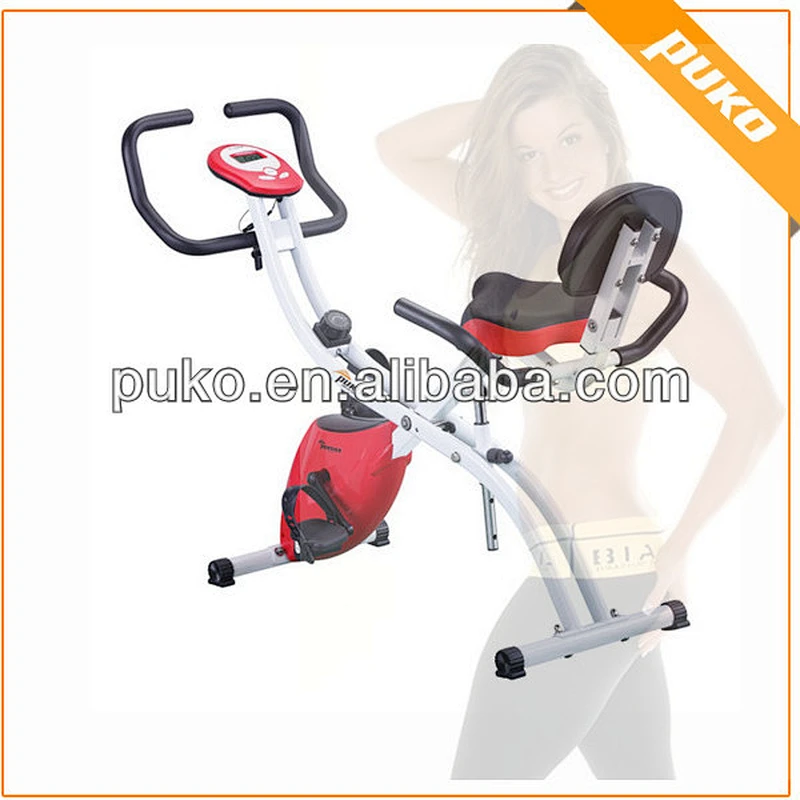 recumbent exercise trainer with moving arms