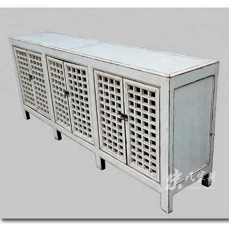 wholesale rustic reclaimed wood storage buffet kitchen room furniture
