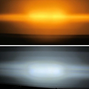 White Amber Flashing 2 Colors Barra LED 4X4 work Light Bar 8 inch to 32 inch led bar off road