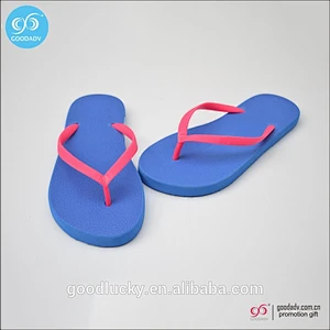 2017 wholesale cheap stock slipper PVC strap eva beach flip flop fashion men/lady slipper