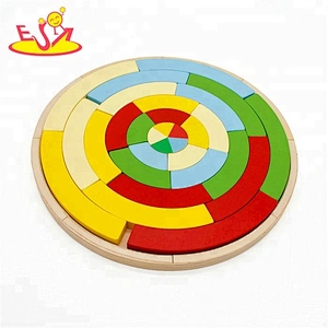 New arrival educational wooden block puzzle games for children W13A046