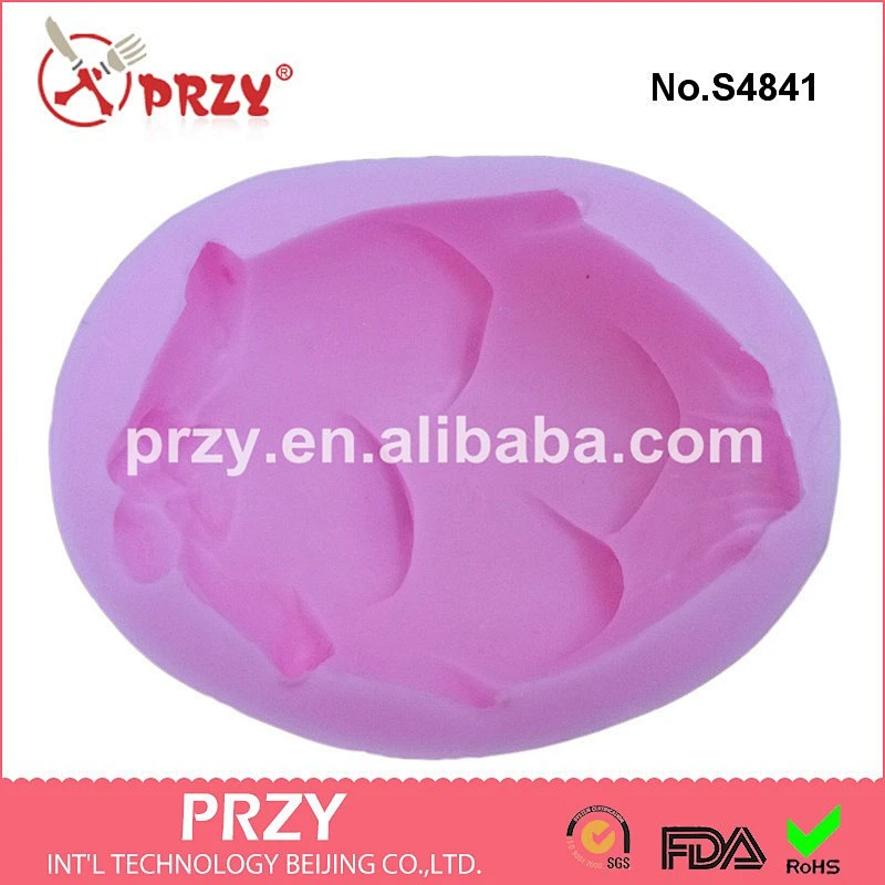 S4841 Silicone soap mould thai pitaya designsilicone handmade soap mould