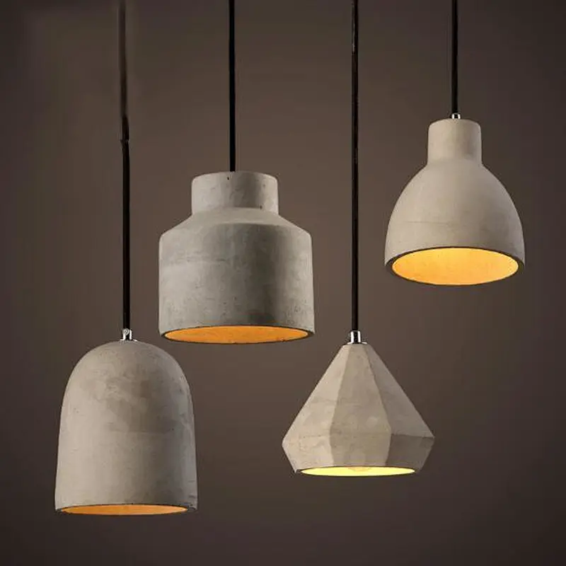 S5175 Creative Concrete lampshade silicone mould silicone molds for cement chandelier