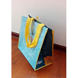 New design manufacturers PP woven reusable tote shopping bag