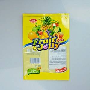 customized plastic foil film vacuum food bag for snack