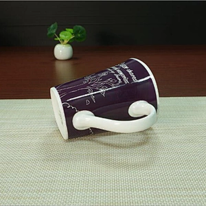 Heat Sensitive Color Changing Ceramic Cup Hot Sale Magic Coffee Mug with Handle Free Design Customized Porcelain Cup
