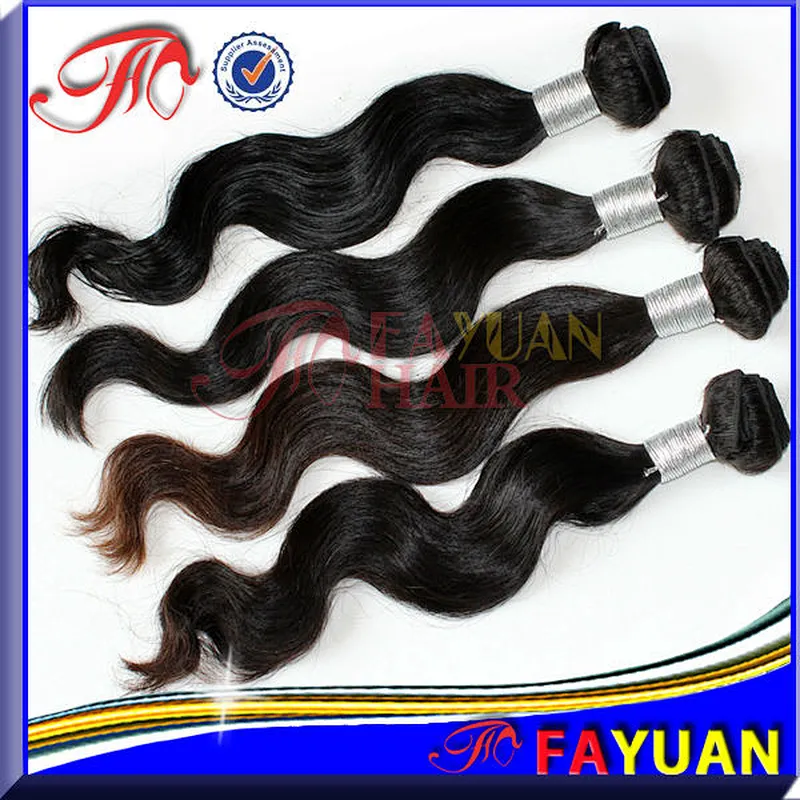 best real hair full cuticle no shedding unprocessed Malaysian hair weft body wave