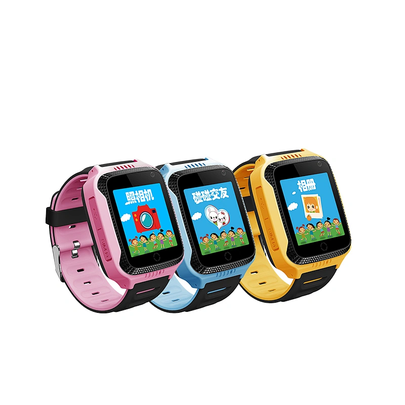 Children smart watch phone with camera GPS track kids wrist band watch
