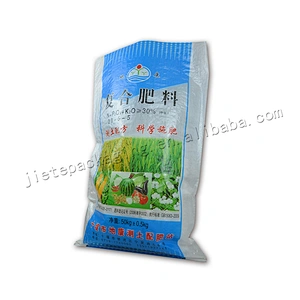 transparent pp woven organic compound fertilizer packaging bag for farm