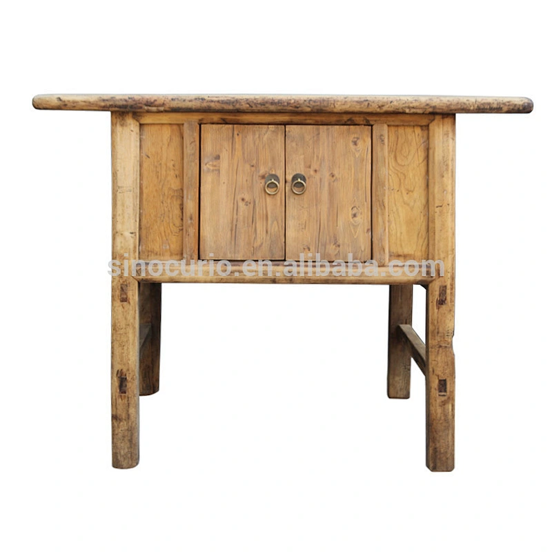 wholesale furniture china antique natural rustic wood console table