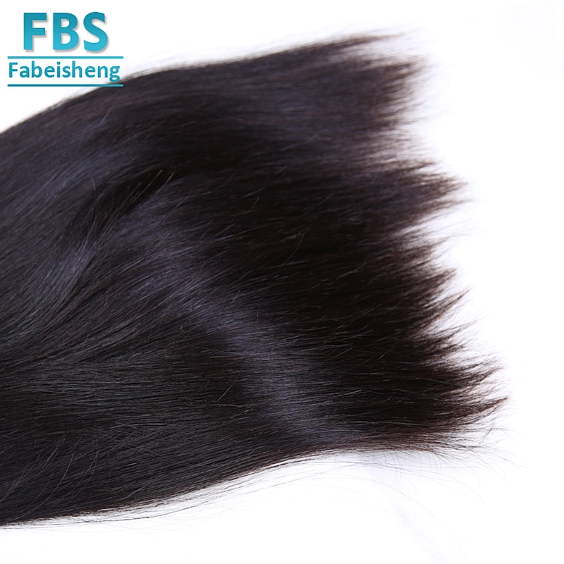2018 FBS high quality straight virgin human hair 100% unprocessed human hair extension