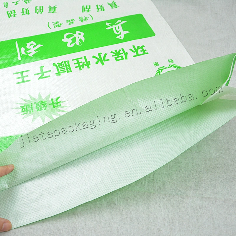 Cheap construction use 30kg white plastic pp woven cement bag for wall putty powder and mortar