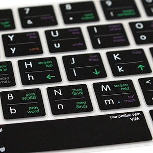waterproof keyboard protector VIM VI odm shortcuts keyboard cover anti-dust keyboard cover  for MacBook New Pro 13