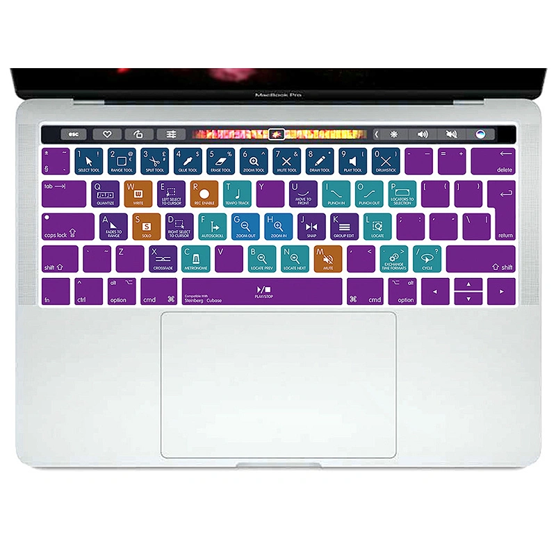 aliexpress shopping  EU/UK Steinberg Cubase shortcut TPU Keyboard Skin Cover for Macbook Pro Touch Bar