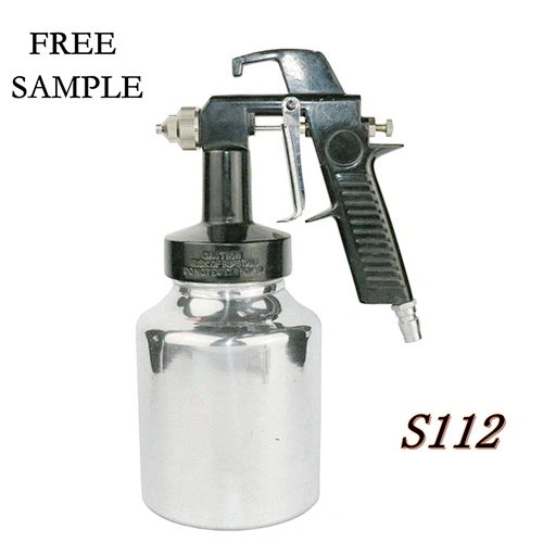 S112 High-Capacity 1000CC Suction Black Spray Painting Spray Gun