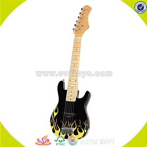 wholesale high quality guitar for kids cheap children wooden toy guitar W07H002