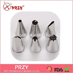 metal high quality pastry nozzle piping nozzles