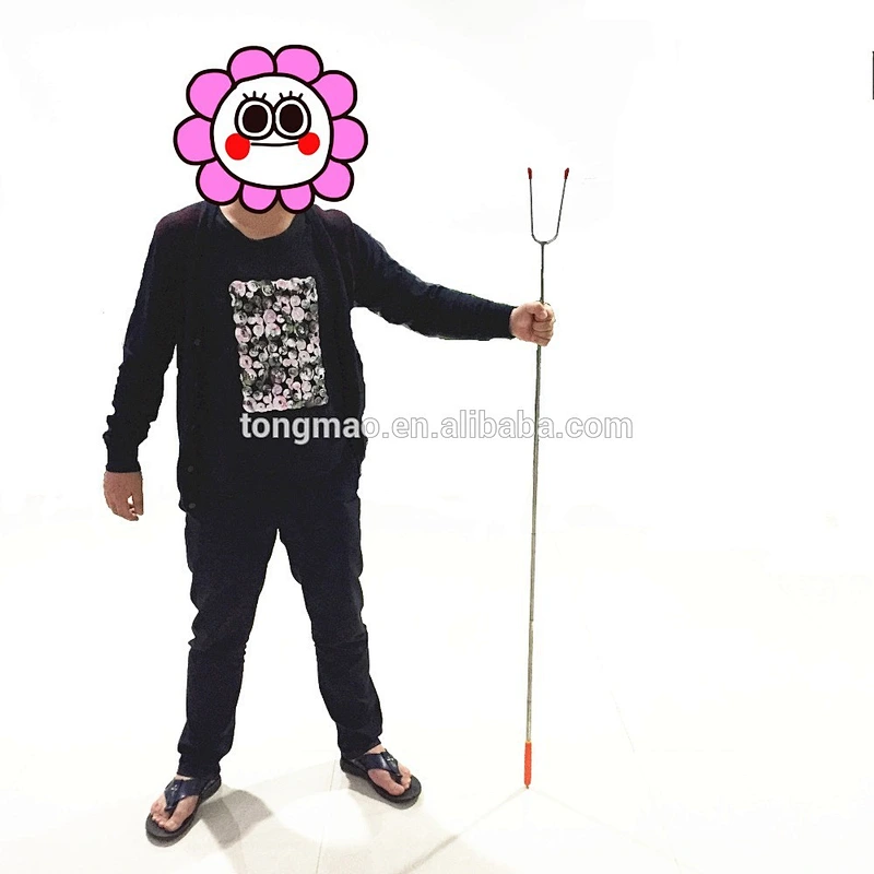 59 inch Super size stainless steel extendable hot dog fork