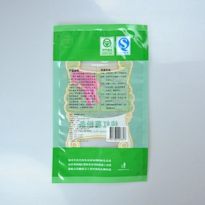 Wholesale PE plastic food vacuum packaging bag with foil film for snack